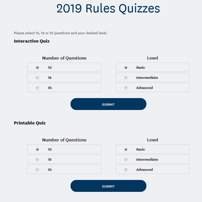 Rules of Golf Nebraska Golf Association
