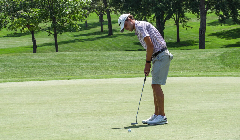Badura Sets Nebraska Amateur Record, Ties Schaefer for 54-hole Lead