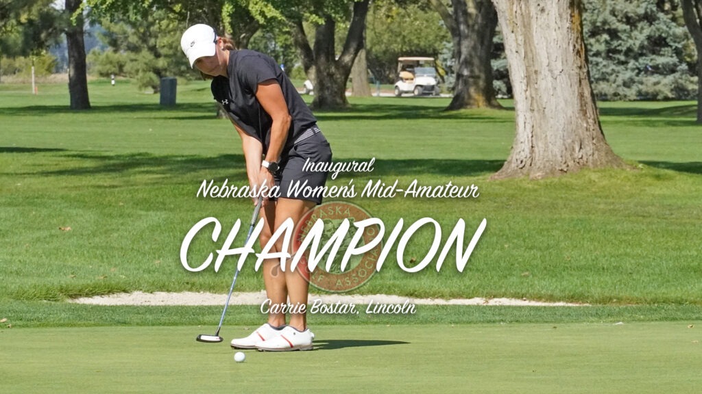 Bostar is First Nebraska Women's Mid-Amateur Champion