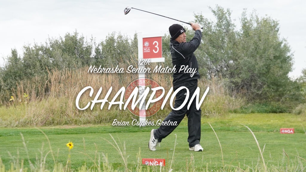 Csipkes Completes Senior Sweep with Senior Match Play Title
