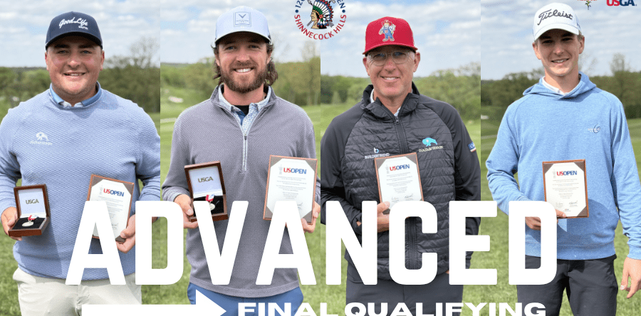 Four Advance to U.S. Open Final Qualifying