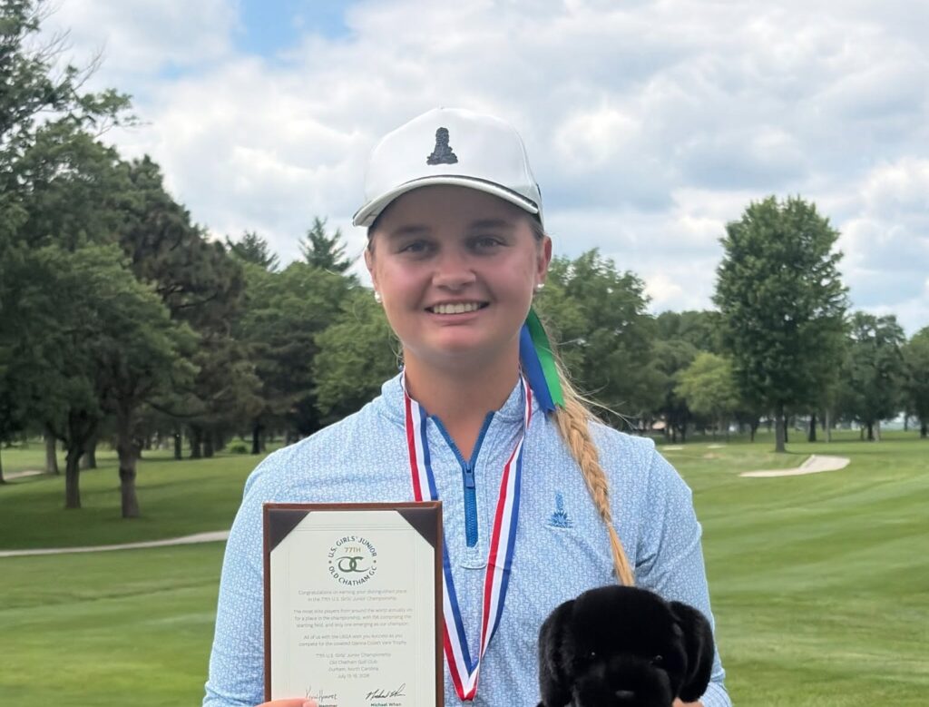 Kansan Douglass Qualifies for 2026 U.S. Girls' Junior