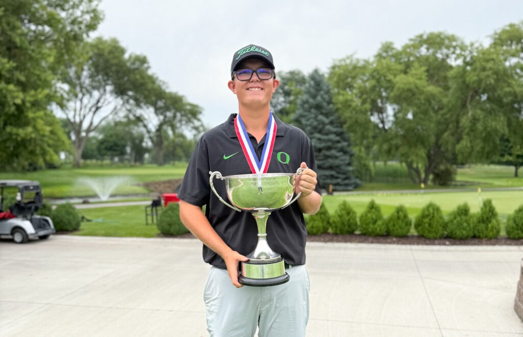 Elgert Catches Fire to Win Nebraska Junior Match Play