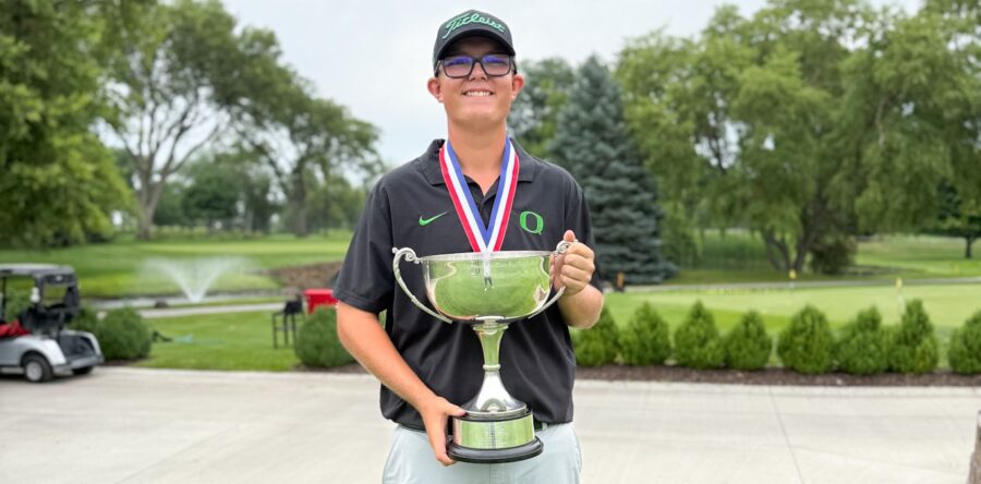 Elgert Catches Fire to Win Nebraska Junior Match Play