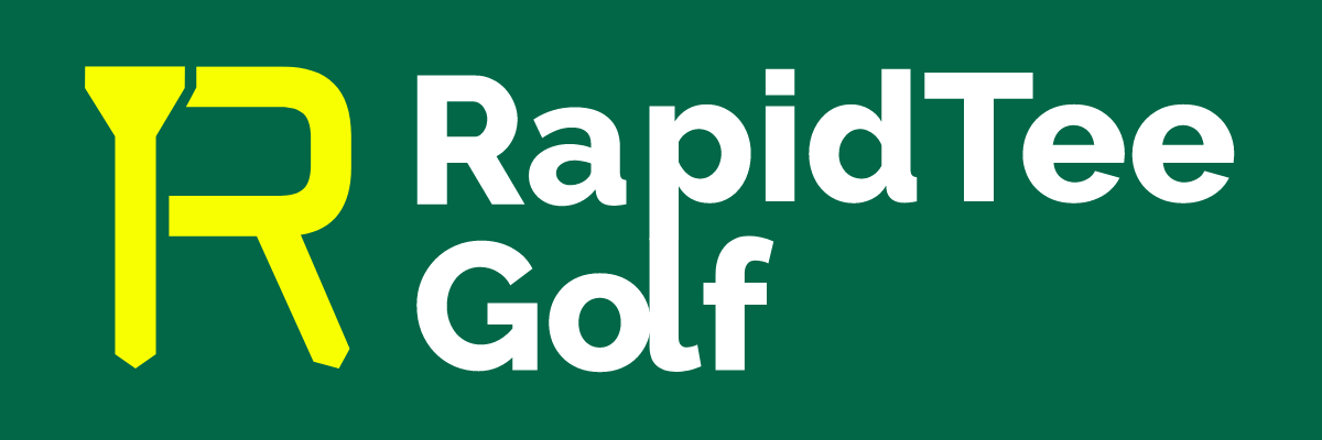 RapidTee Golf Logo on Green Background 1200x400 (1)